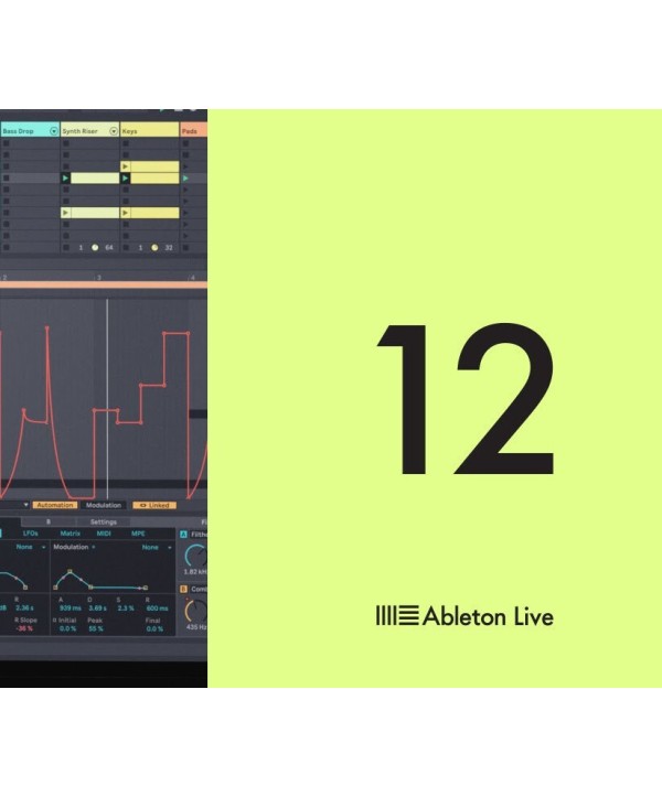 Ableton Live Lite 12 /MAC Lifetime / 2 Devices Other Key GLOBAL